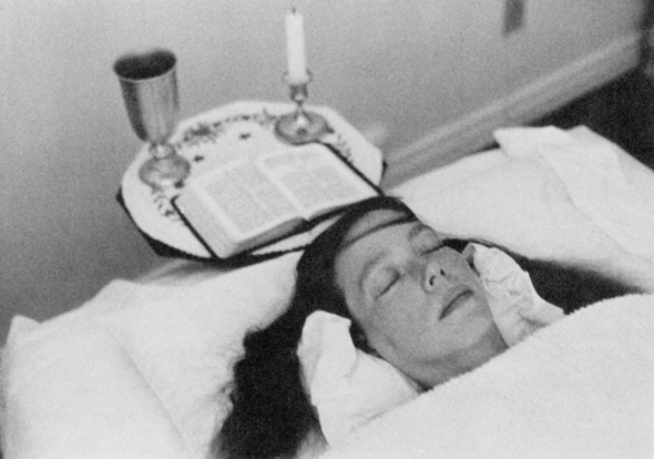 Carla Rueckert after returning to her body following a Law of One channeling session